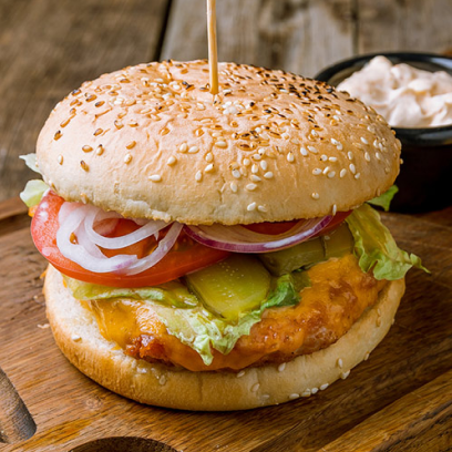 hambuguer de Frango